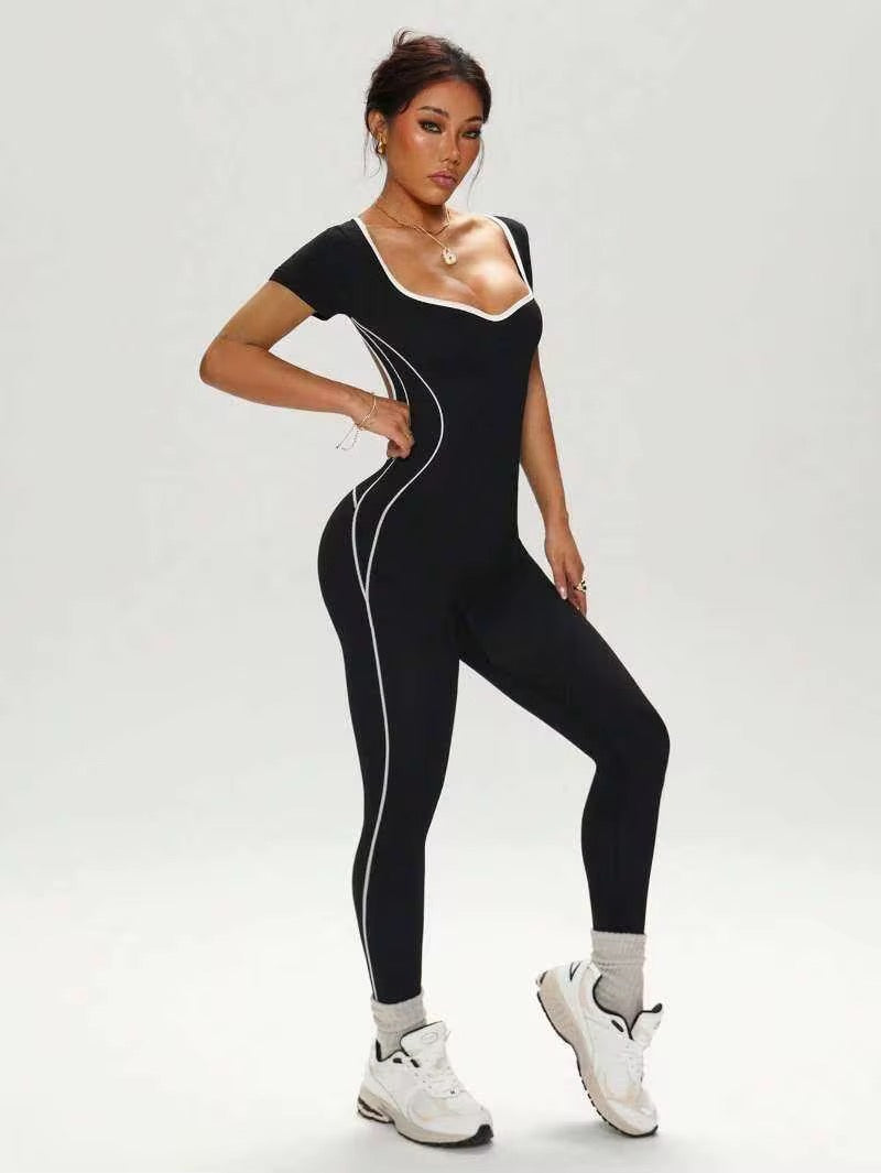 Combinaison sportive dos ouvert AURYA ACTIVE